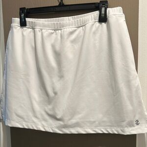 White Tennis Skort NWOT